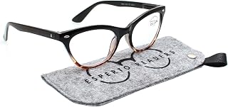 ESPERTO READERS CATTY Blue Cut Lens With Antireflection - Cat Eye Shape Full Rim Reading Glasses - Black (Power +1.00 to +... Price In India