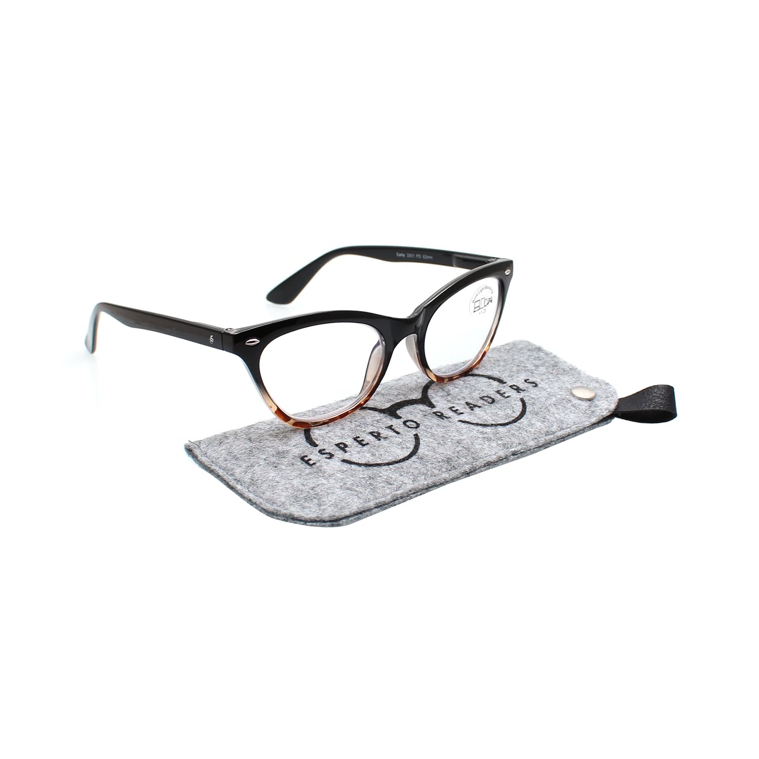 ESPERTO READERS CATTY Full Rim Reading Glasses - Black (For Men & Women) Power +1.00 to +3.00 (+1.25) (B0CM9JRP7L) Amazon Price History, Amazon Price Tracker