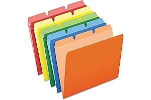 Pendaflex Ready-Tab File Folders: Organization Elevated with 1/3 Cut Tabs