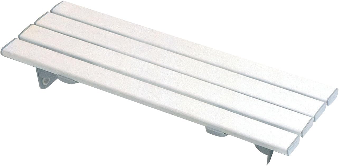 Homecraft Savanah Slatted Bath Board – 69 x 23 cm Lightweight Bath Seat for Elderly and Disabled – Quick Draining Bathing Aid with Non Slip Fittings – Supports up to 190 kg