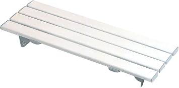 Homecraft Savanah Slatted Bath Board   69 x 23 cm Lightweight Bath Seat for Elderly and Disabled   Quick Draining Bathing Aid with Non Slip Fittings   Supports up to 190 kg