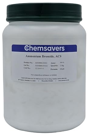 Ammonium Bromide, ACS, 99+%, 2.5kg