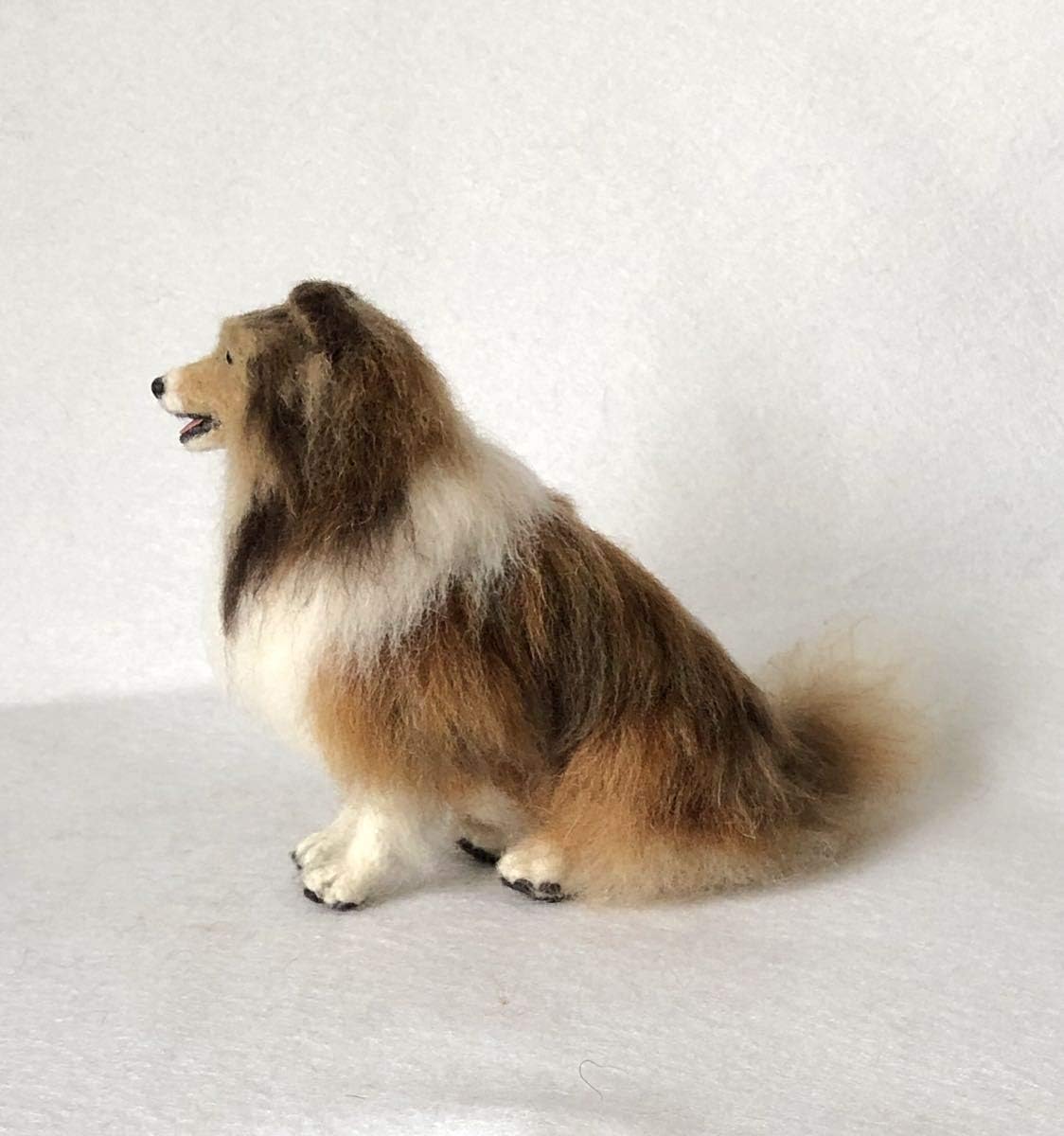 ハンドメイド Handmade 羊毛 フェルト シェルティ シェットランド Www Vetrepro Fr