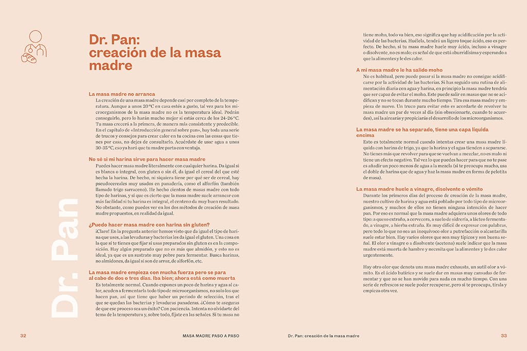Masa madre paso a paso: Un curso para aprender de forma fácil todas las técnicas, recetas y trucos (Cocina de autor)