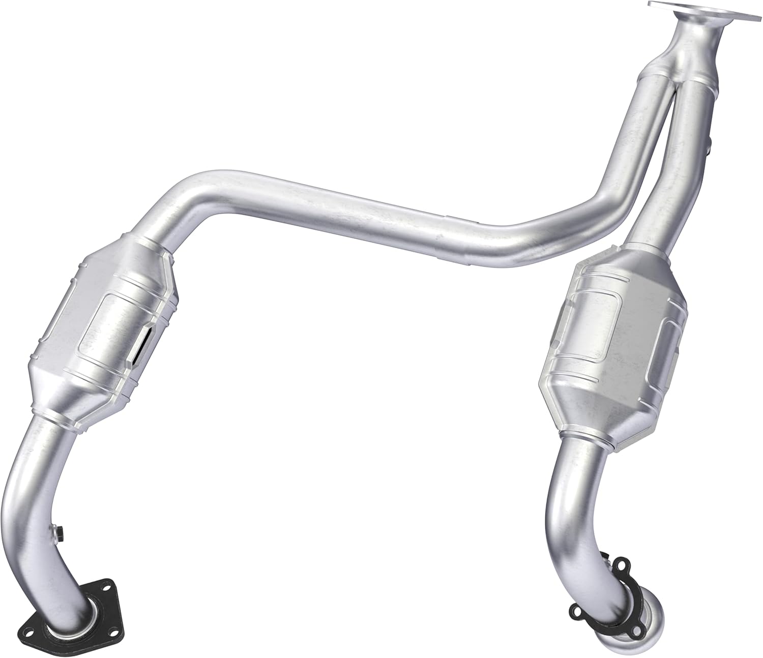 JT Exhaust Catalytic Converter Compatible with 1999-2006 Chevrolet Silverado 1500 2500/Tahoe/Suburban 1500 4.3L (Catalyst+ Upgraded Version)