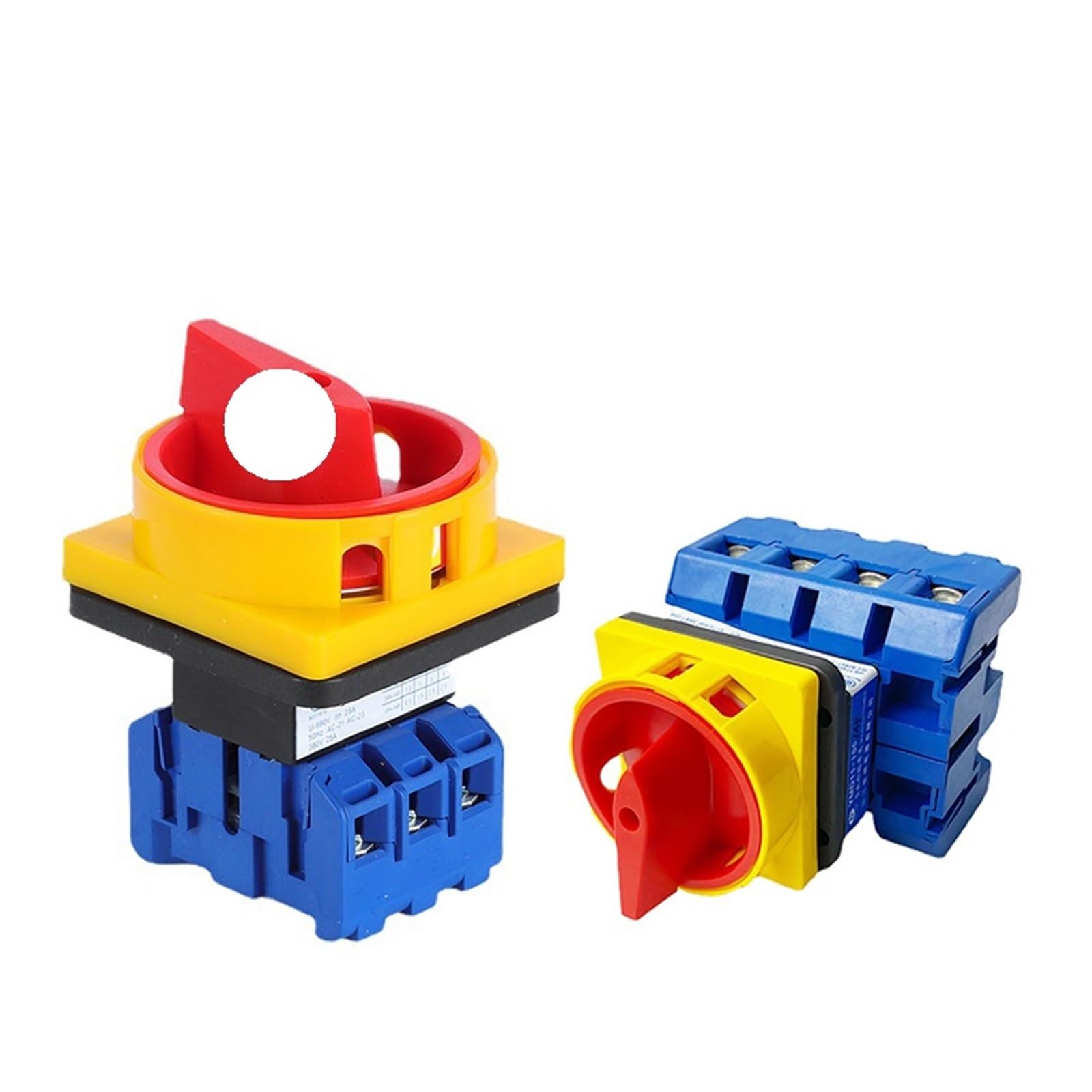 KKCZOFMJ YMD11 3P 690V 25/32/40/63/80/100A Isolator Switch Padlock Disconnect Selector with ON-Off Panel Power Control Replace LW30(3P,80A)