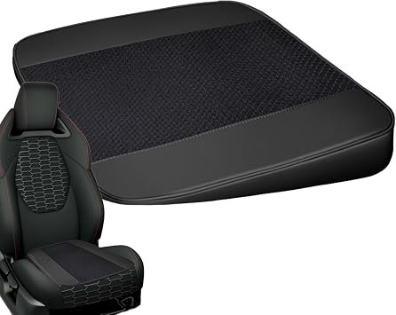 Wedge Car Cushion For Driving Seat, Adult Car Seat Height Booster Cushion Shorter Drivers, Portable & Breathable Design, Car Seat Back Support For offices Chair, car, And Truck
