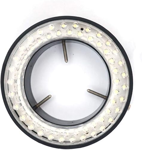 Miniatura 4 de Accesorios de microscopio digital 60 LED Anillo ajustable Luz Iluminador Lámpara para Microscopio de Zoom Estéreo Microscopio Accesorios
