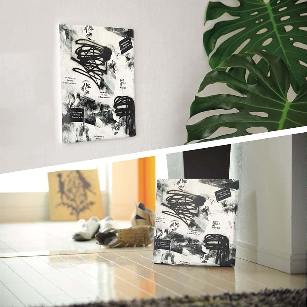 Amazon.co.jp: モダン アート アートパネル 57cm × 57cm Lサイズ 日本