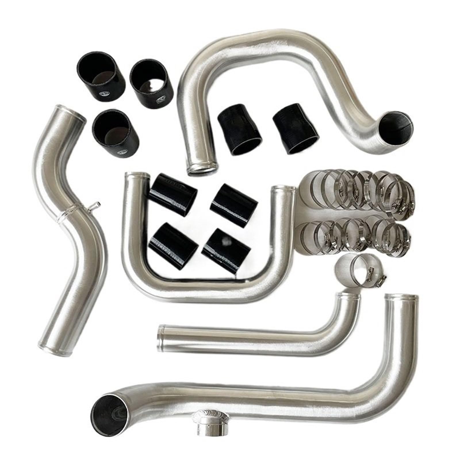 Tlvbfpg One Color Cooled Intercooler Turbo Intercooler Kit Fit For Integra Dc2 94-01 D15 D16 B16 B18 90-93 Fit For Civic Eg 92-95 Ek 96-00 Fit For Sol 93-97 Intercooler Piping