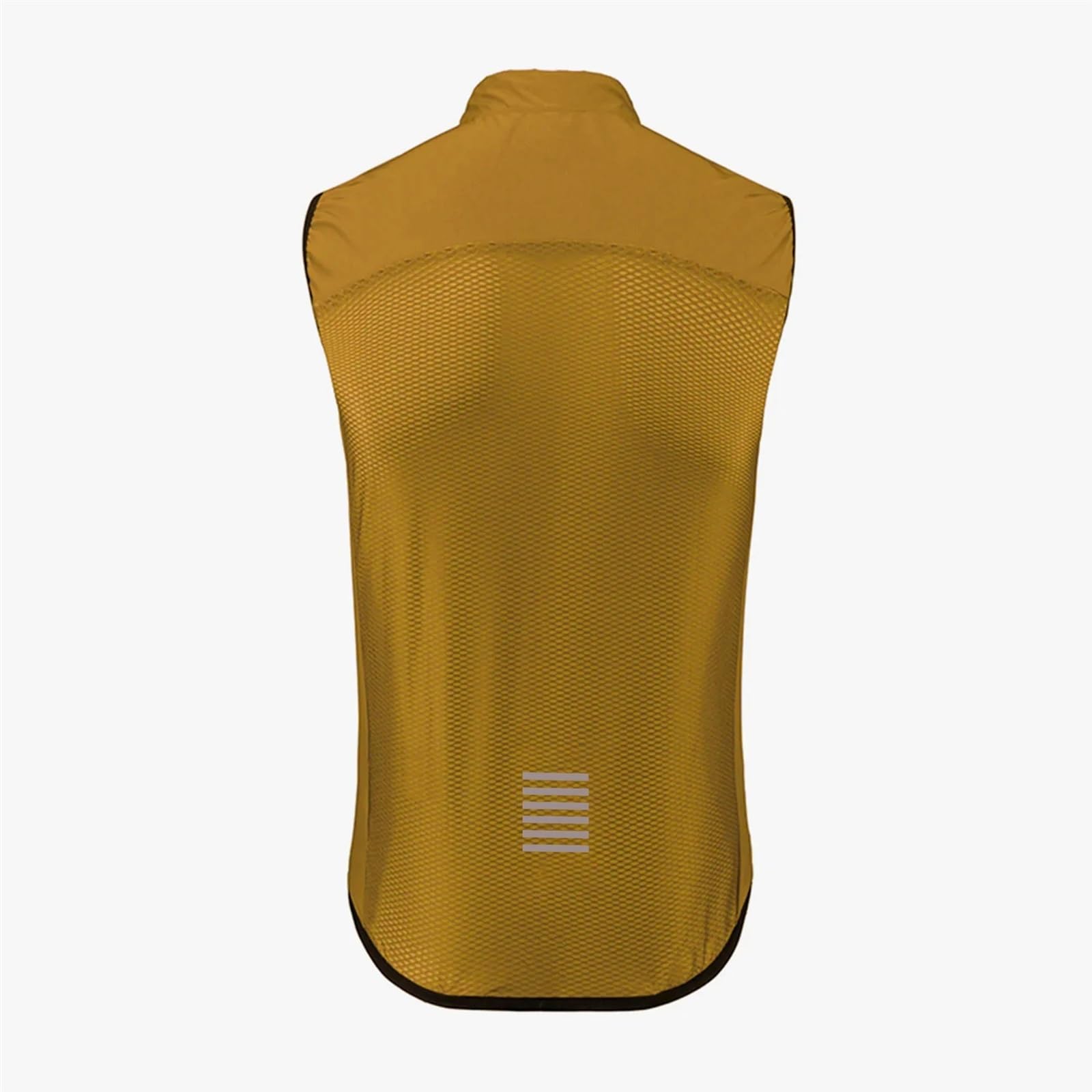 Weste Radfahren Herren Ärmellose Reitweste for Herren, Winddicht, wasserdicht, Regenjacke, Fahrradnetz-Shirt, Fahrradweste(Brown,XS)