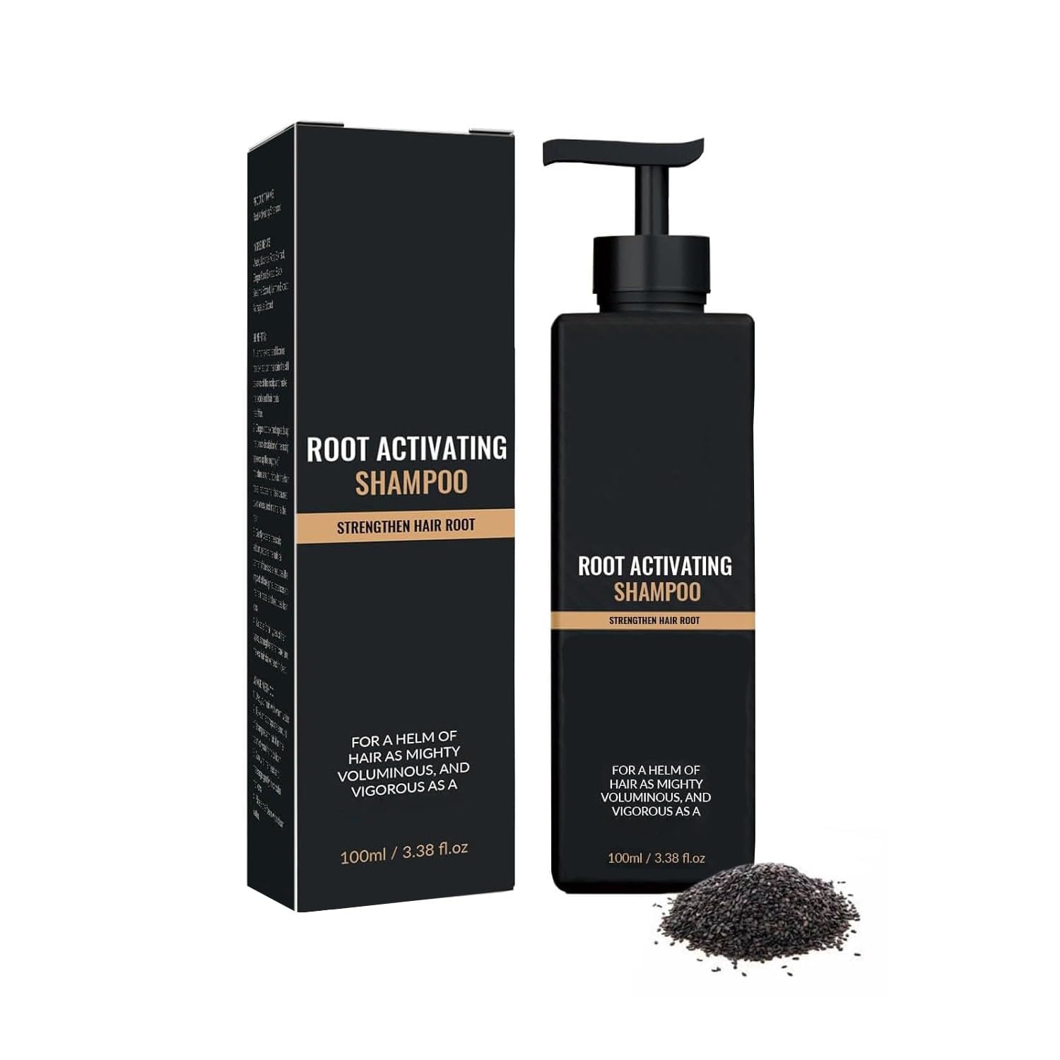 Root Activator & Thickening Shampoo, Natural Hair Loss Solution for Men & Women