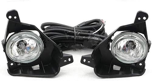 Miniatura 5 de Auto-Tech - Lámparas antiniebla transparentes de repuesto para Mazda 2 M2 2010-2014 Kit de montaje de faros antiniebla delanteros (un par)