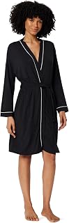 Amazon Essentials Women's Long Sleeve Robe, Modal-Blend Bathrobe