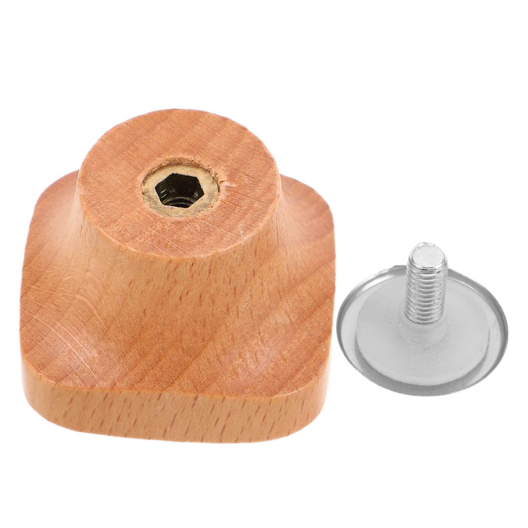 Milisten Wooden Pot Lid Grip Knob - Handle Replacement for Outdoor Cooking Camping for Bbqs Travel Kitchen Cookware Safe Comfortable Lid Holder