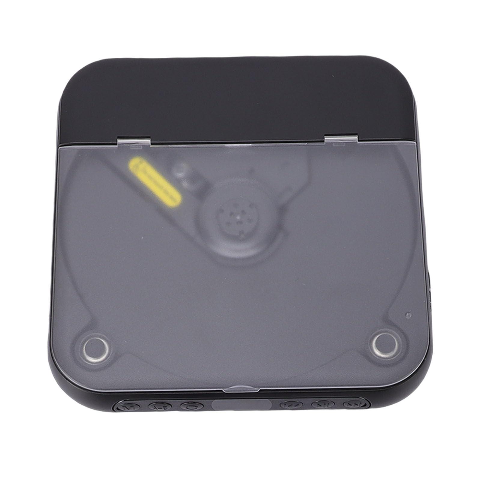 HEEPDD Lettore CD Portatile con Bluetooth 5.3, Doppi Altoparlanti Stereo, Batteria Ricaricabile da 2000 MAh, Display LCD e Ingresso USB AUX per l'ascolto all'aperto in Casa in Auto (BLACK)