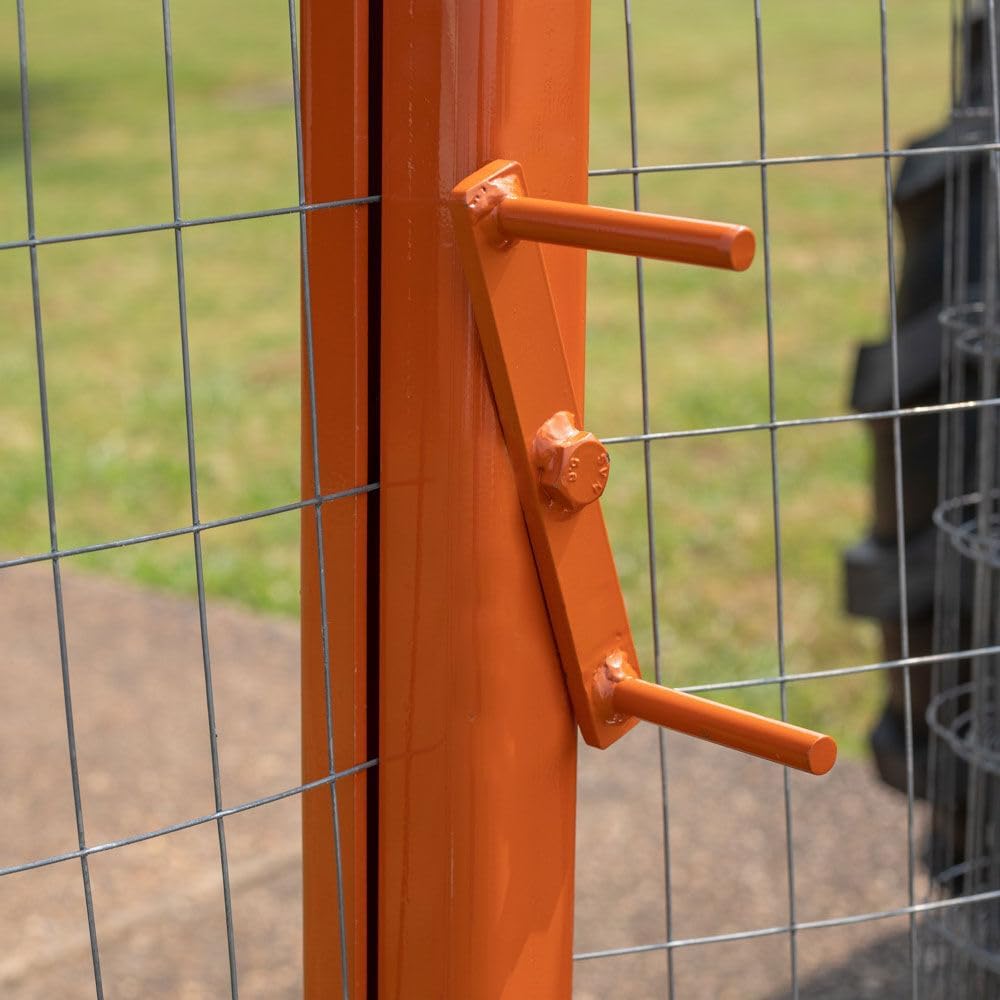 Titan Attachments 3 Point Fence Stretcher and Unroller Heavy Wire Fencing Fits Cat 1 Tractors, Quick Hitch Compatible, Holds 60" x 36" Diameter Roll, Landscaping Equipment