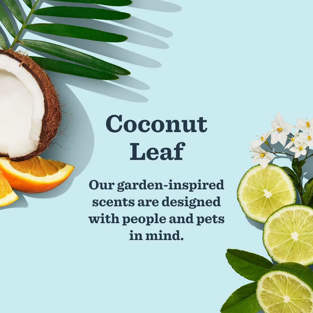 MRS. MEYER'S CLEAN DAY Pet Cleaning Kit, includes Pet Stain & Odor Fighter 28oz and Odor Neutralizer 28oz, Coconut Leaf