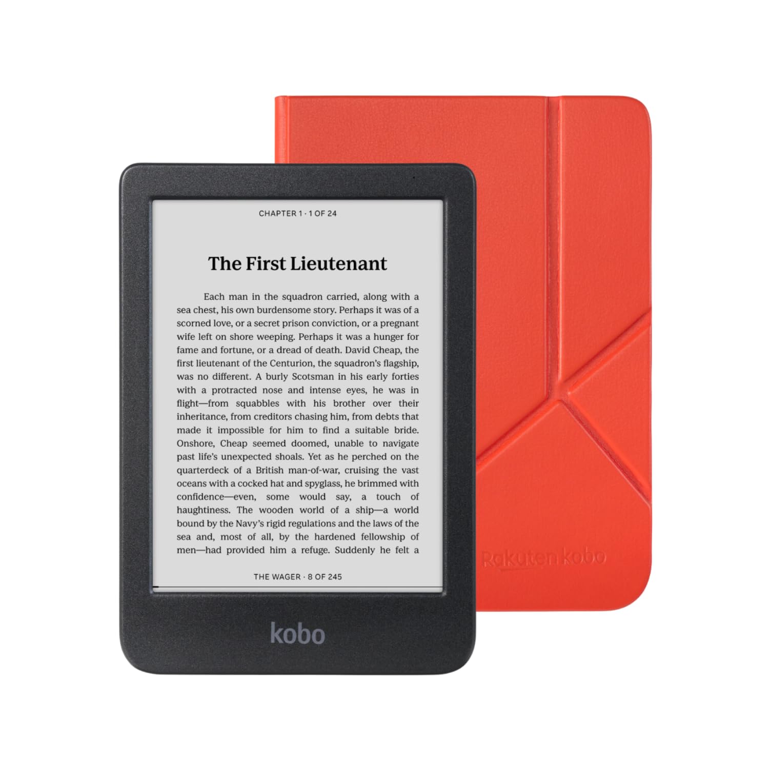 Amazon.com: Kobo Clara BW eReader with Case Bundle (Cayenne Red