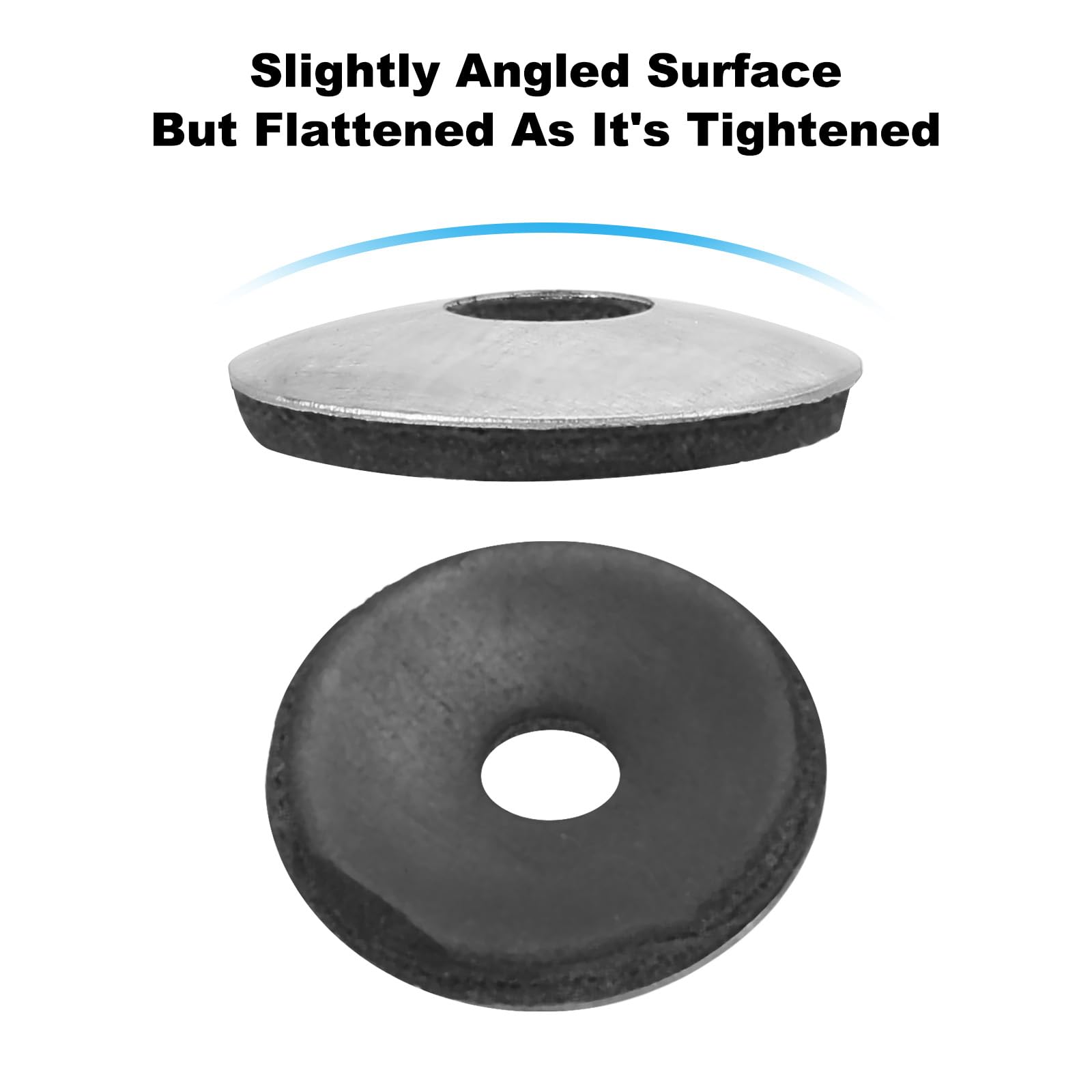 PATIKIL 7/32"x3/4" EPDM Bonded Sealing Washers - Image 4
