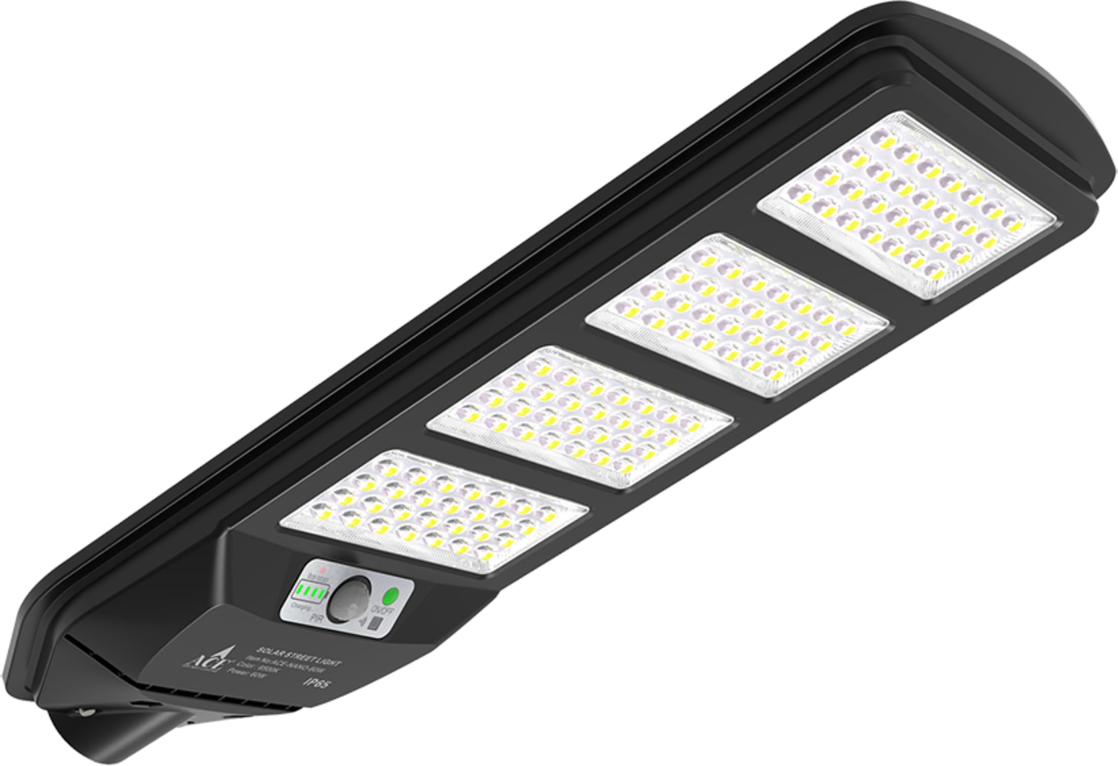 ACE-Solar LED Street Light Outdoor Waterproof with Motion Sensor, High Brightness Solar Wall Light for Street, Parking, Garden & Pathway, Energy Saving Security Lamp (ACE-NANO-40)-image-13
