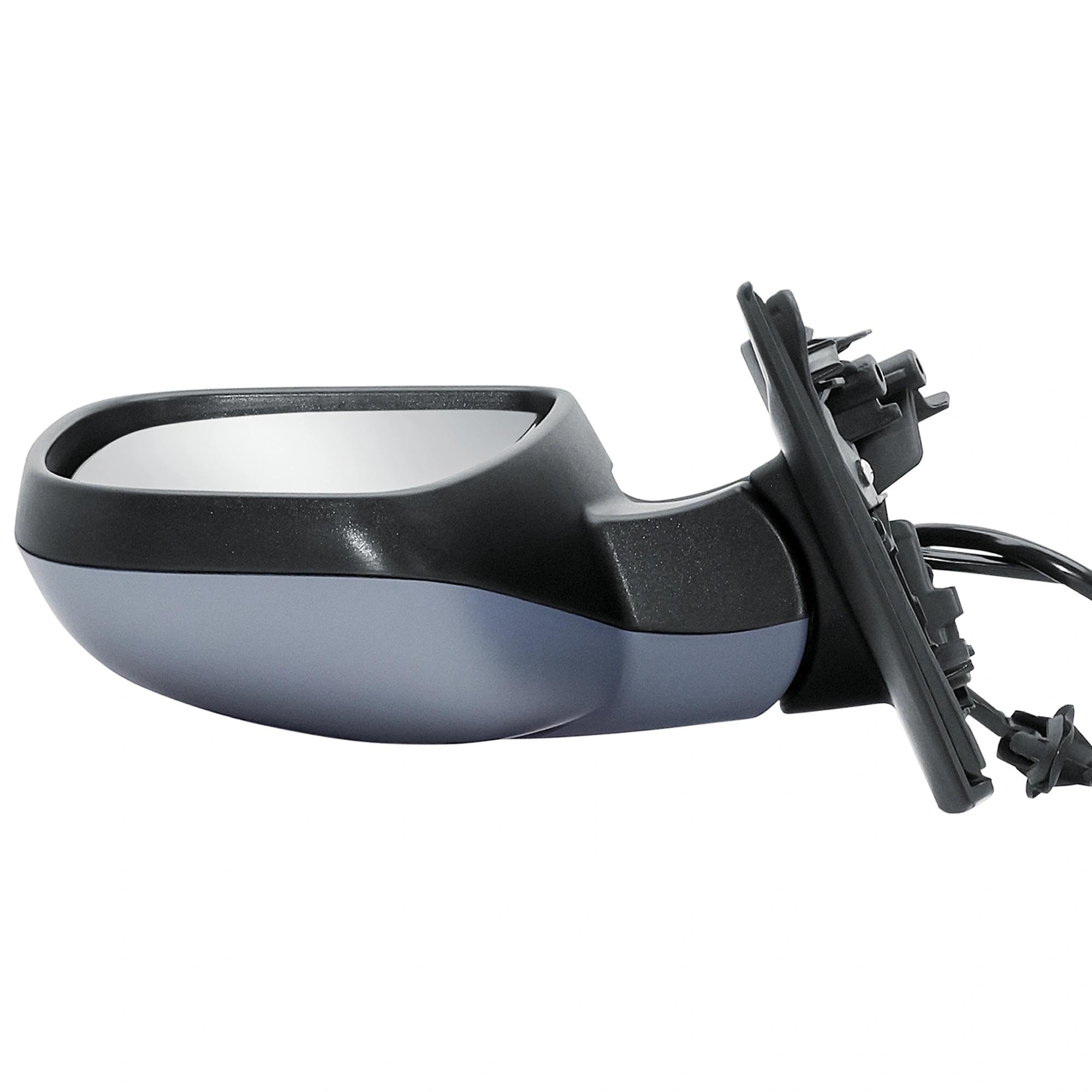 Espejo retrovisor derecho para Citroën Jumpy Peugeot Expert Opel Vivaro 2016-2024 | Cubierta eléctrica calefactada electrónicamente plegable imprimada, lado del pasajero, para Toyota ProAce