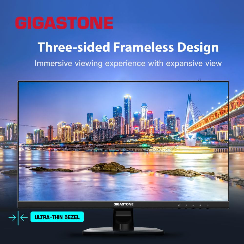 Amazon.com: Gigastone 24 inch IPS LED Back Light Monitor 100Hz FHD