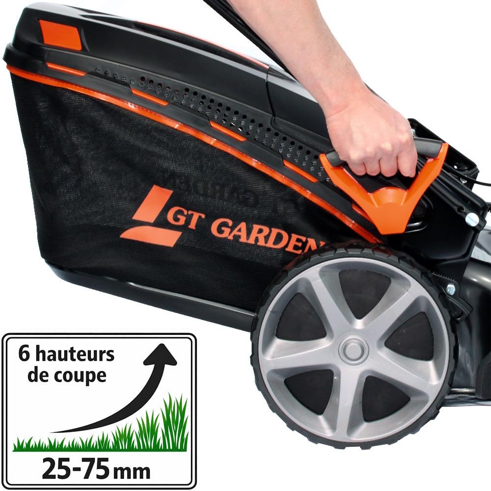 GT Garden Tondeuse Thermique tractée, 170 cm3, Moteur GCV 170