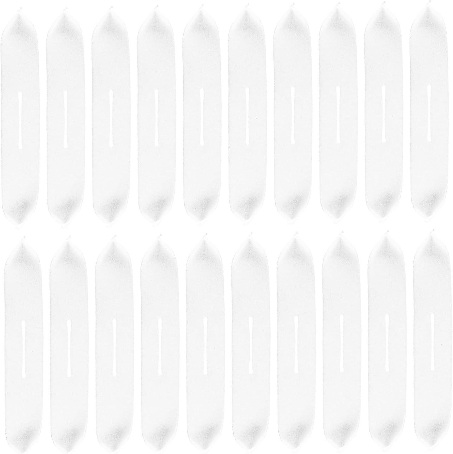 20-Piece Anti-Skid Sponge Hanger Protector Covers for Clothes Non-Slip Scratch-Resistant Soft Foam Hanger Shoulder Protector for Suits and Dresses