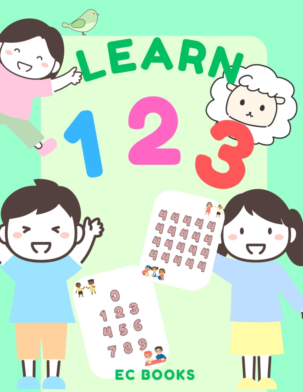 Learn to Write Numbers: Number Tracing Workbook 0-9 for Kids: Practice Tracing Numbers and Simple Counting for Early Learners