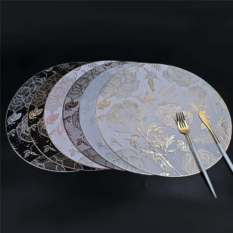 Set de table rond imperméable et résistant à la chaleur pour votre salle à manger - 4