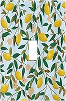 Vista 134 de Cubierta de interruptor de luz de 3 cuadrillas con diseño de flores azules púrpuras, cubierta de placa de pared de triple palanca, arbustos florales