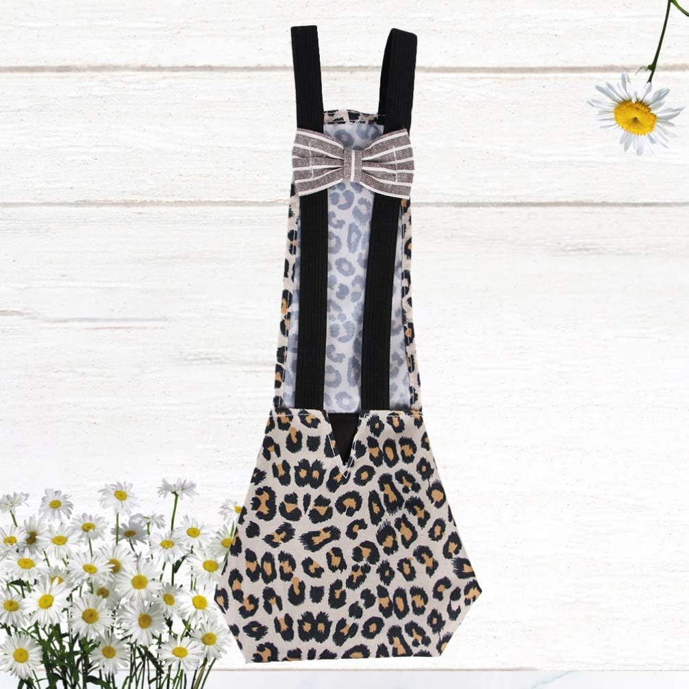 Pet Clothing, Pet Diapers Bowknot Poultry Diapers Elastic Cloth Diapers, S, Blue, Multi-Purpose, Warm