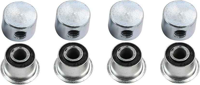 4PCS 6562062 6665701 Pedal and Steering Cam Lever Bushing Kit Compatible with Bobcat Skid Steer Loader 530 533 540 542 543 553 730 731 732 741 742 743 843