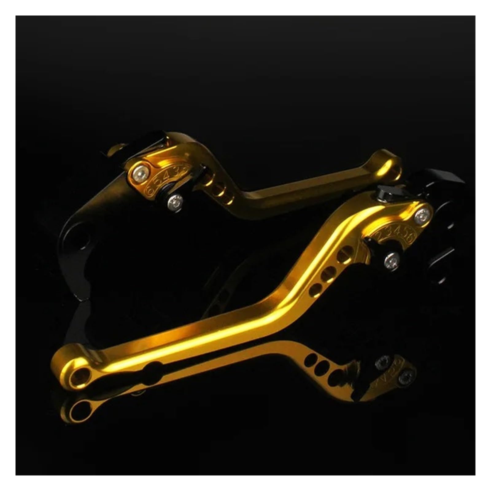 Pbsuem E Motorcycl Lever Blades For Yzf R1 R6 R1m R1s Yzfr6 Yzfr1 2015-2024 3D Clutch Adjustabl Motorbik Lever Brak Clutch Levers(E)