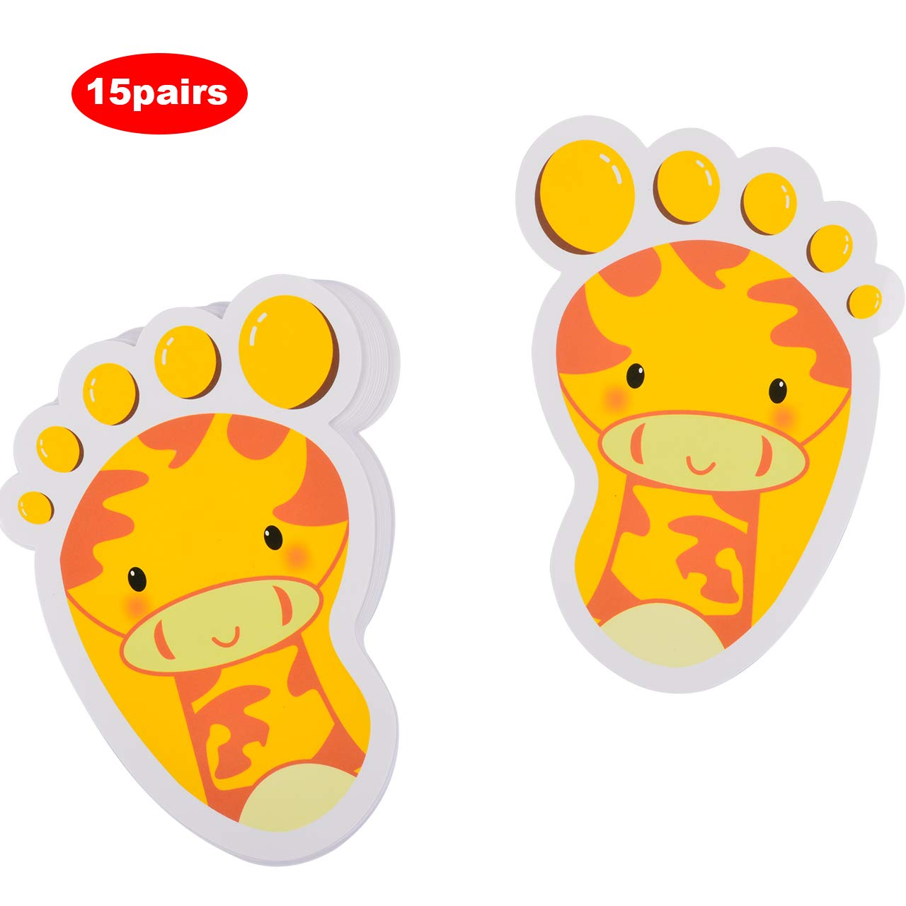 Autocollants De Pieds | Autocollants De Sol Amusants Pour Sol – Autocollant Décoratif Pour Sol – Autocollants D'empreintes De Pieds Pour Enfants Pour Mur De Salle De Classe