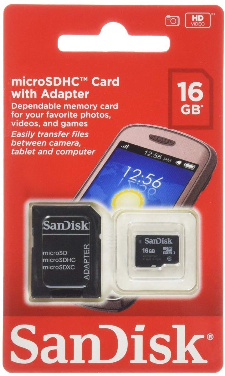 SanDisk 16GB SDHC Card Class 4 Secure Digital High Capacity Bulk Packaging Buy SanDisk 16GB
