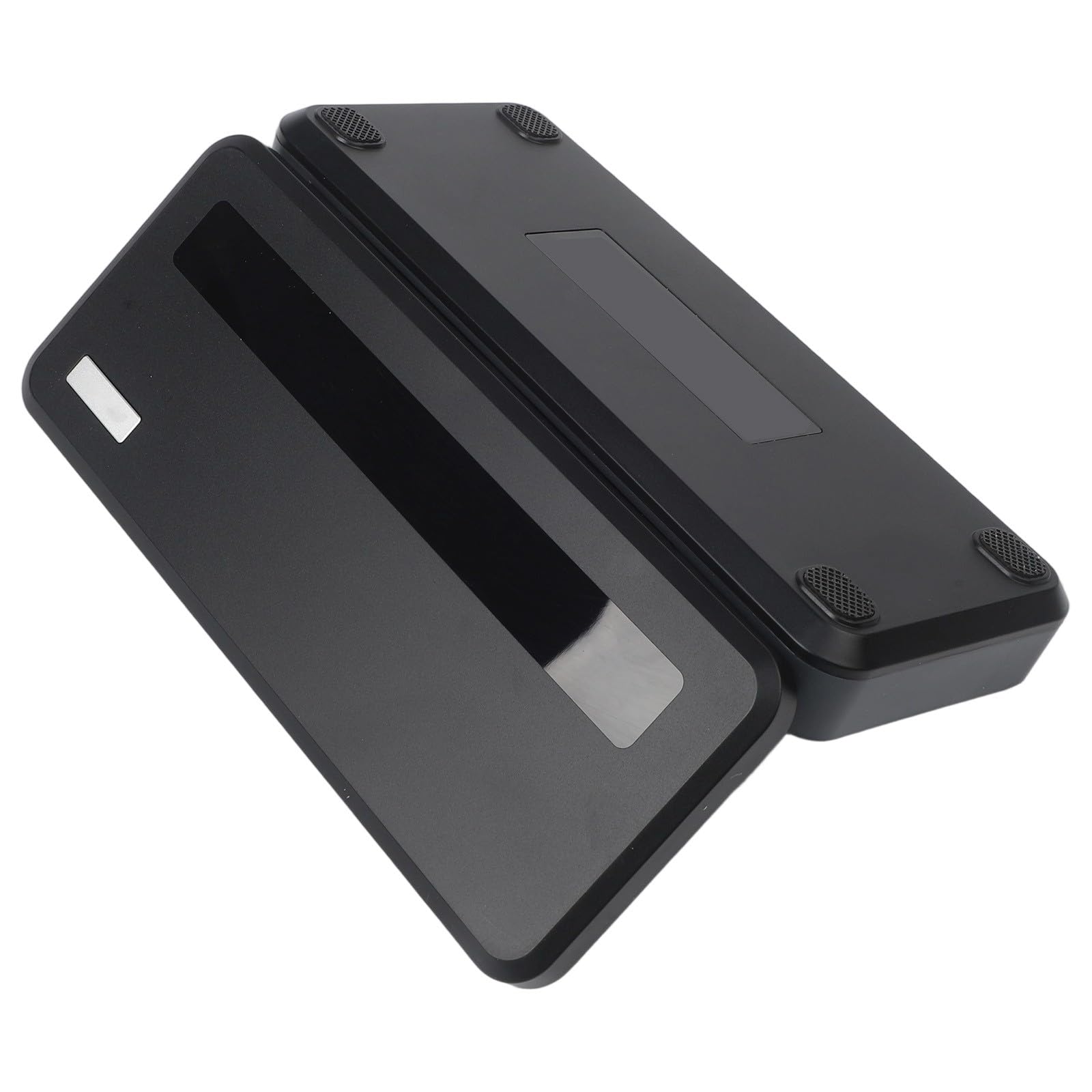 Saldatore intelligente HS-02 con scatola portaoggetti da banco da lavoro in lega di alluminio CNC da 100 W, ricarica rapida PD/QC/DC e display a colori IPS da 0,96", per riparazioni elettroniche e uso