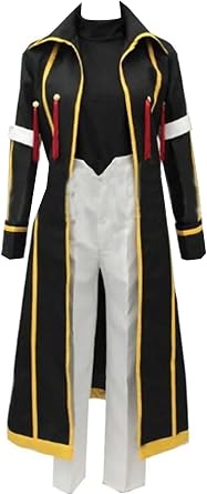 Poetic Walk Anime Mens Costume 3PCS Cosplay Cloak Suit Uniform Halloween Outfit Whole Set