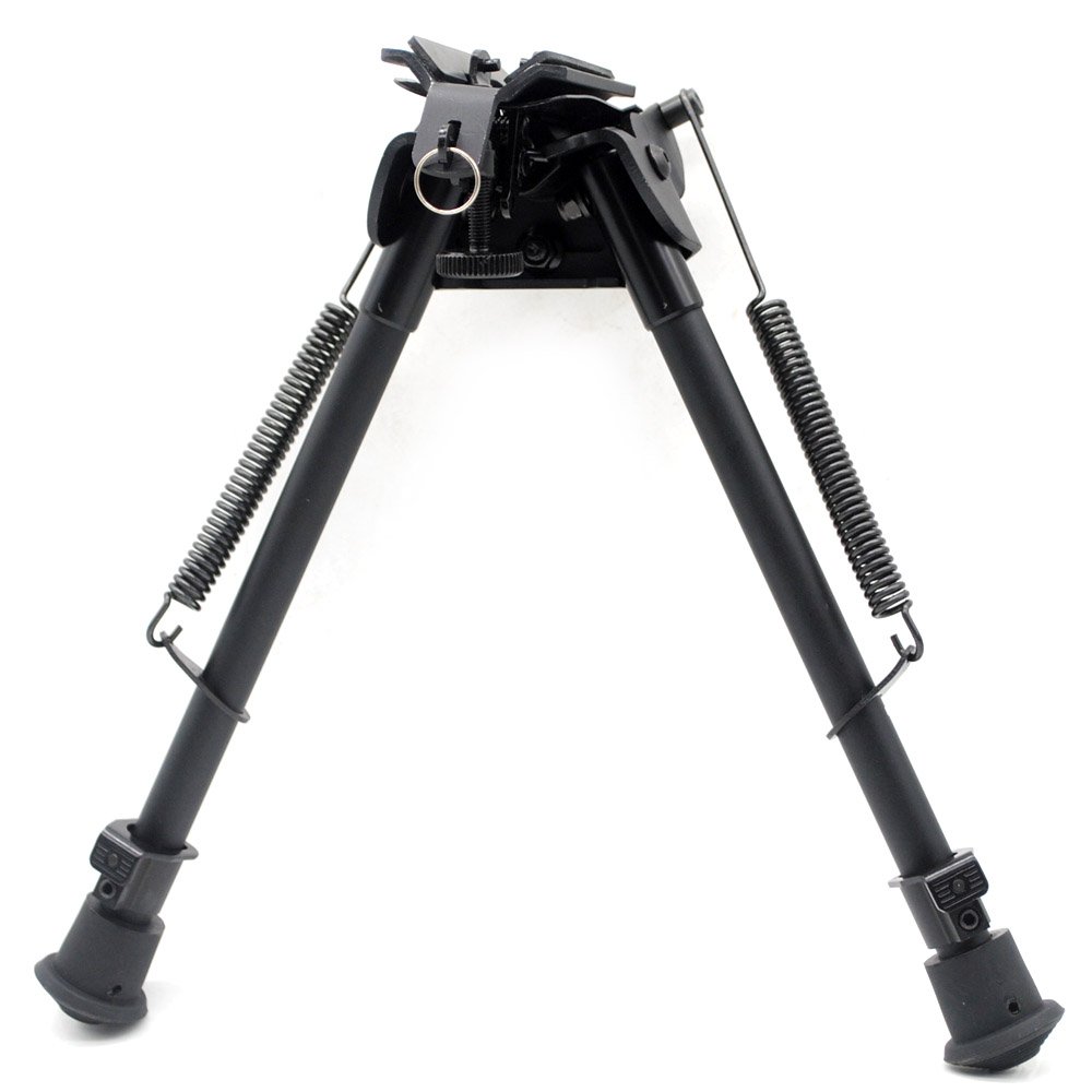 TRIROCK 9-13 Pulgadas Giratorio Inclinable Bípode para Rifle de Caza
