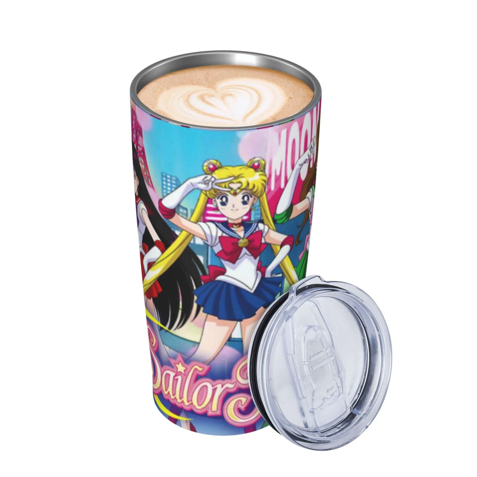Amazon | 美少女戦士セーラームーン タンブラーコップ 真空断熱ダブル