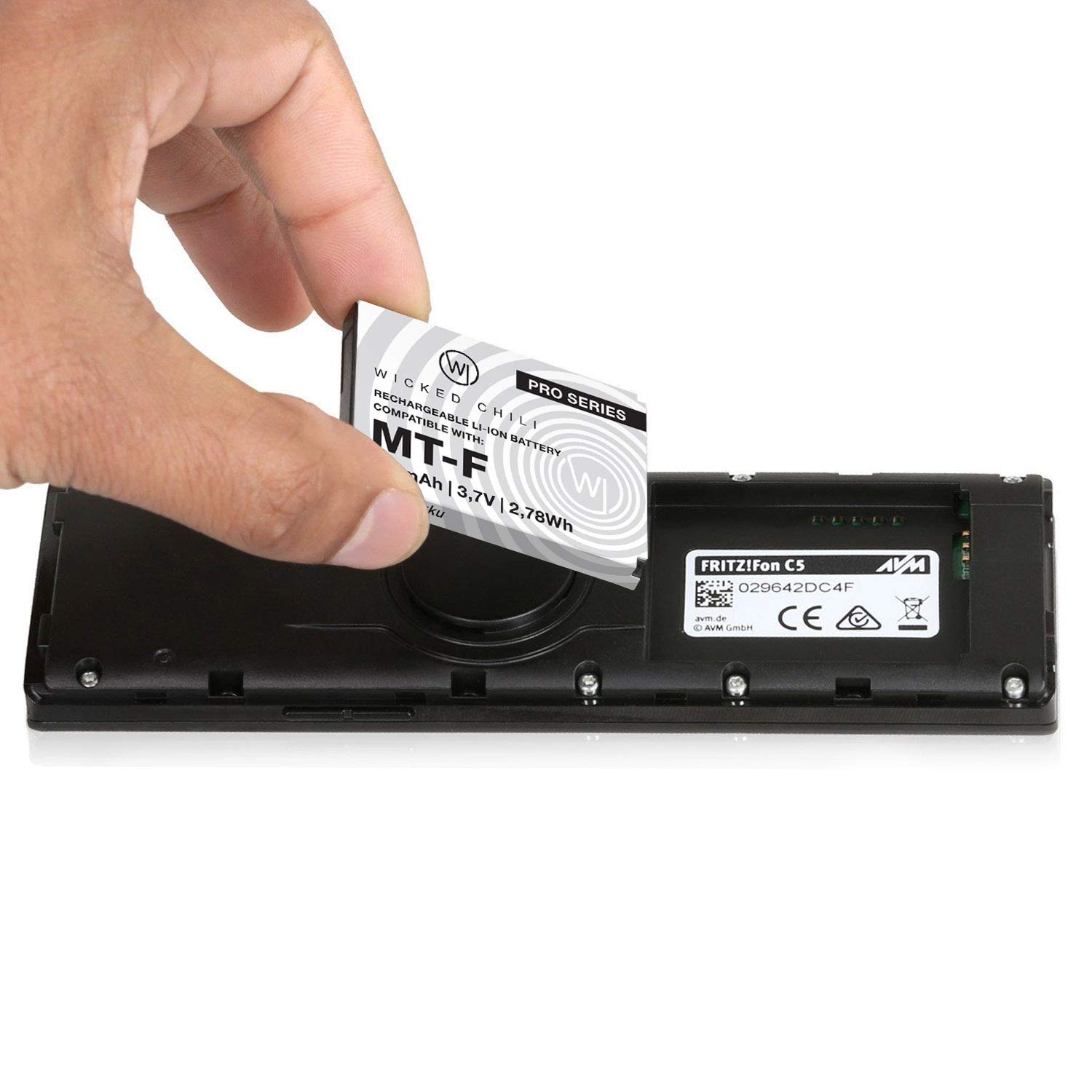 Batterie Compatible Avec AVM Fritz!Fon MT-F Li-ION