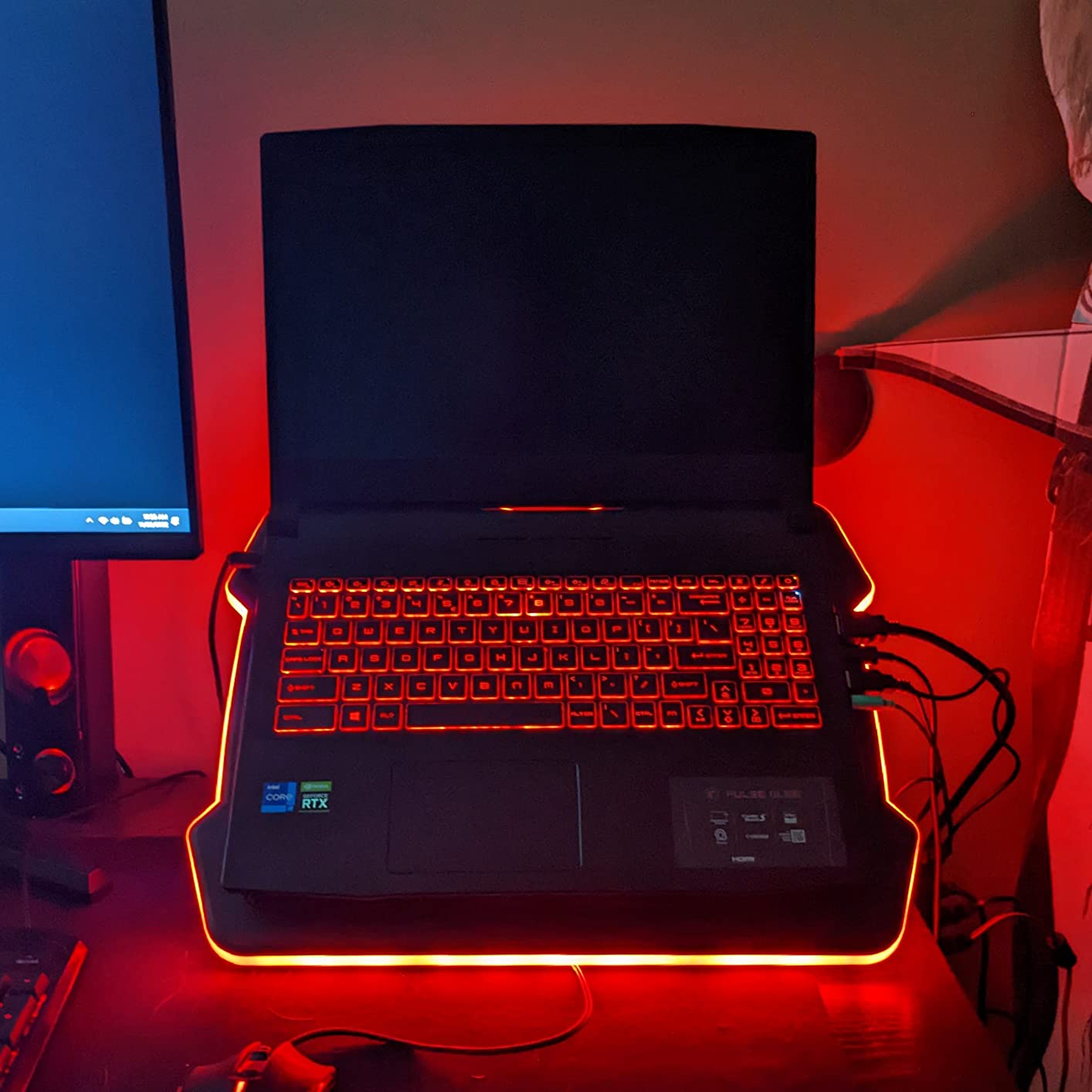 13/mo Finance KLIM Ultimate + RGB Laptop Cooling Pad with LED Rim