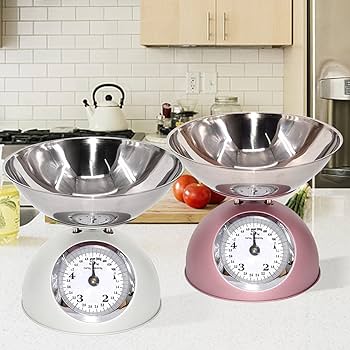 キッチンスケール　アイアン　レトロ Amazon｜ステンレス製の計量トレイを備えたレトロなキッチン