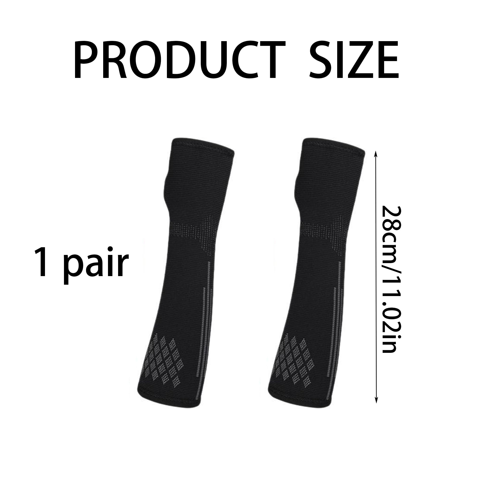 1 Paire,Bras De Volleyball pour Femme,Manchette Bras De Volley,Manchettes De Volleyball Protège,Accessoires pour Entraînement De Volley-Ball,pour Volleyball,Protection Sportive,Noir