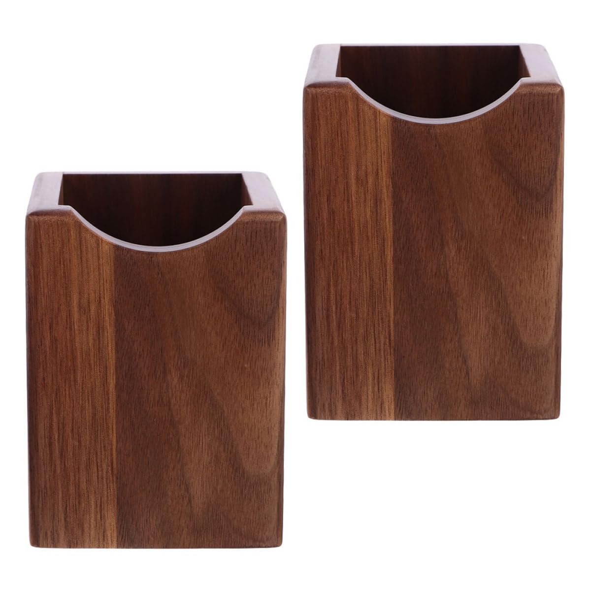 Porte-crayons de bureau en bois pour organiser vos accessoires et maquillage