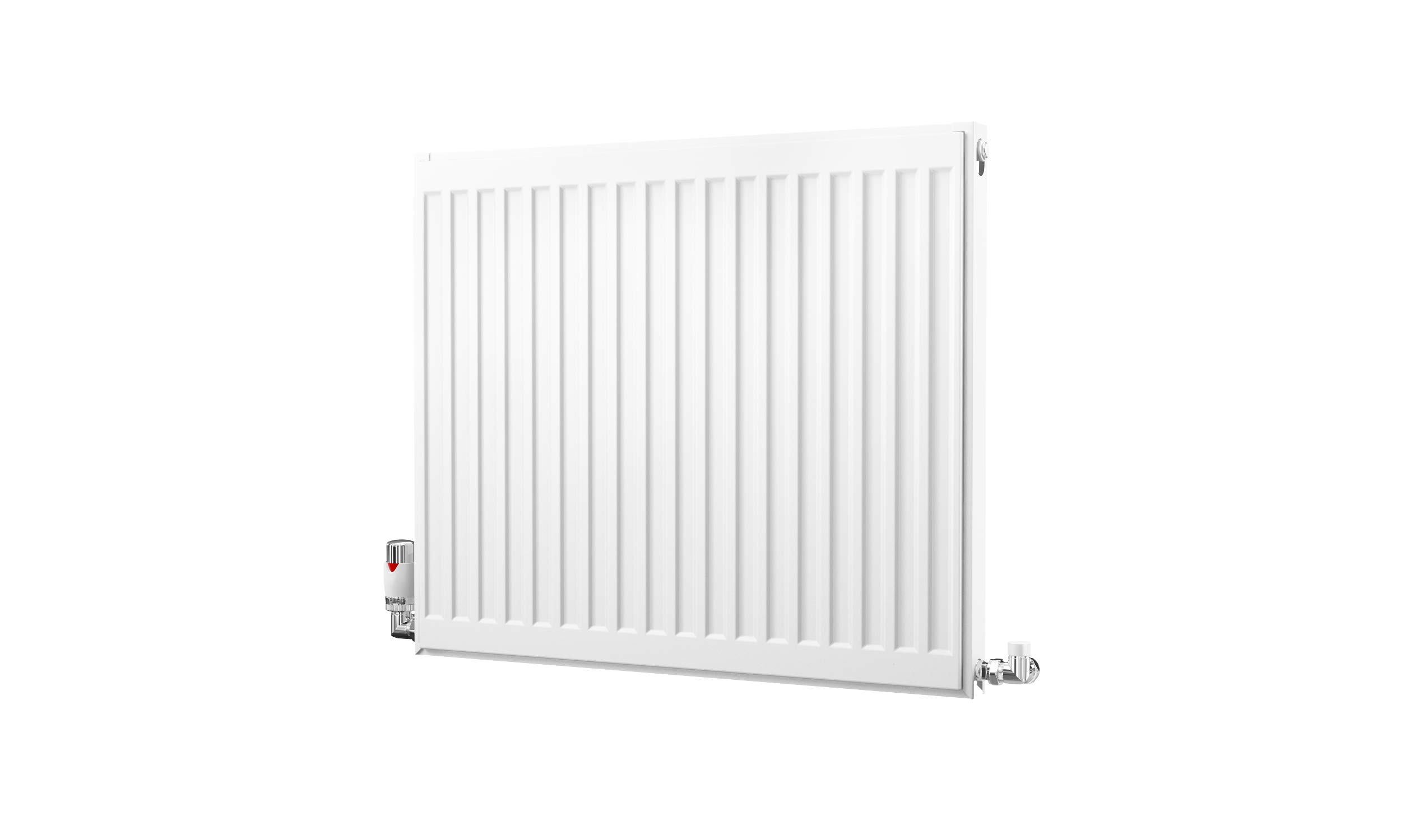 Kartell Uk White Kartell Kompact Type 11 Single Panel Single Convector Radiator 600Mm X 700Mm