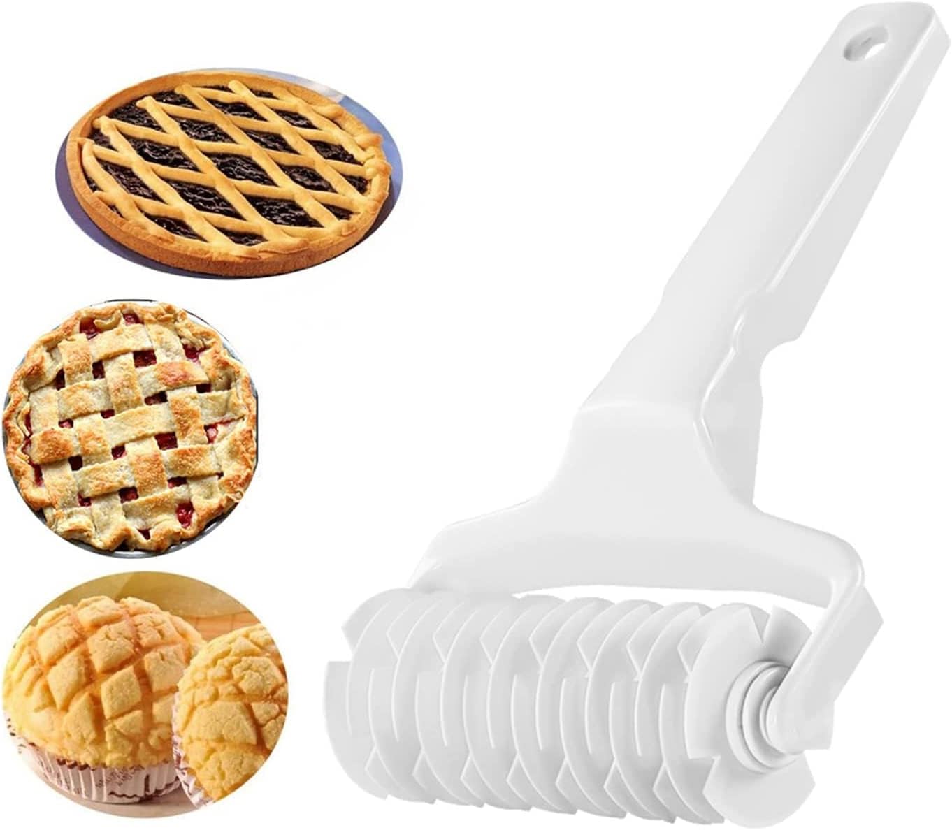 Amazon.com: Best Dought Lattice Cutter Baking Tools - Cookie Wheel ...