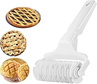Vista 1 de Best Dought - Herramientas para hornear cortador de celosía, rodillo de rueda de galletas, herramienta de bricolaje para tu pastelería, pizza