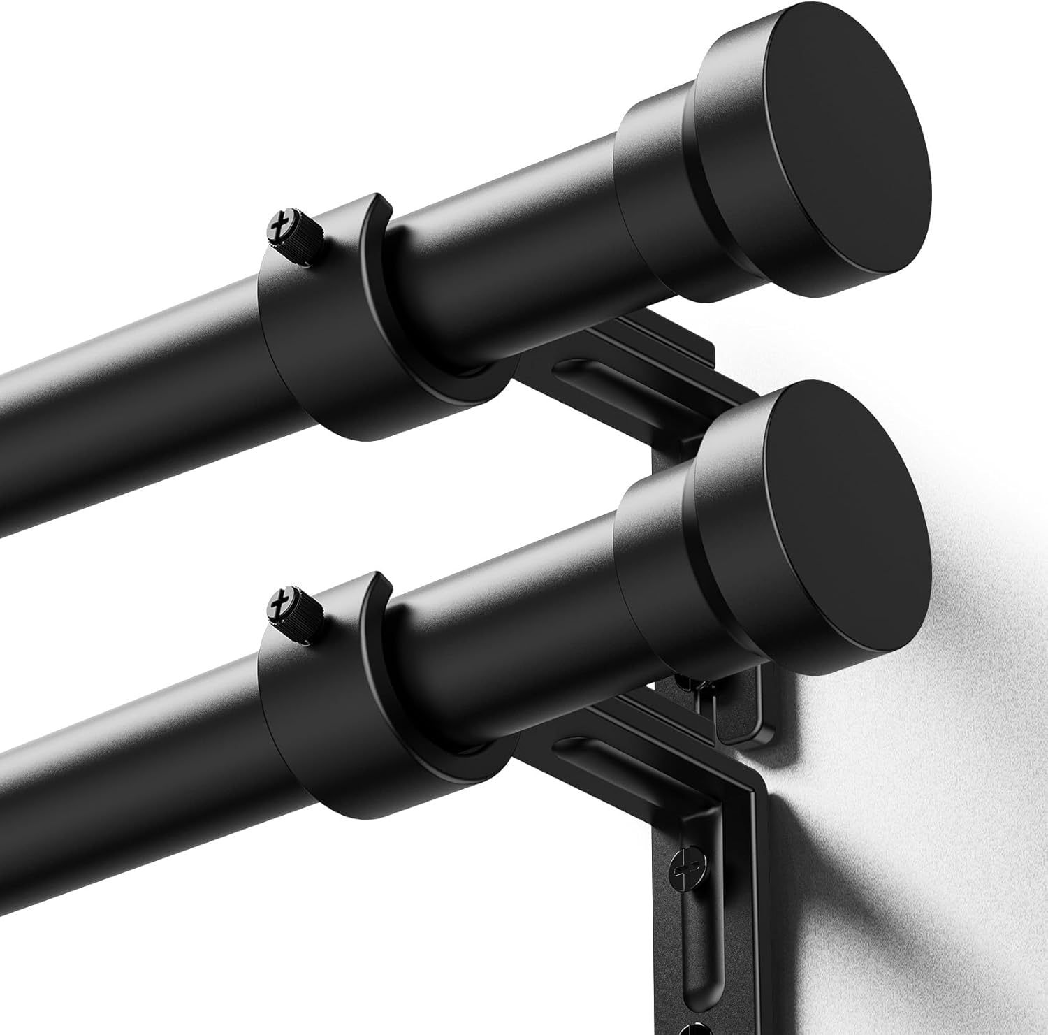 Long Curtain Rods - 32-144 Inch Adjustable -15